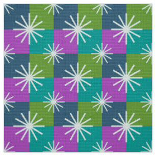 MERMAID - Modernes Mittelalter auf Retro Checkerbo Stoff