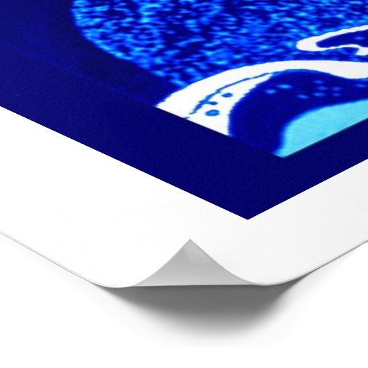 Mermaid Mond Poster (Ecke)