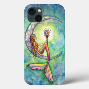 Mermaid Moon Fantasy-Kunst von Molly Harrison Case-Mate iPhone Hülle