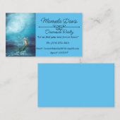 Mermaid Moon Visitenkarte (Vorne/Hinten)