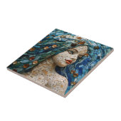 Mermaid Mosaic Nautical Themed Keramik Tile Fliese (Seite)