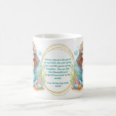Mermaid Mother-Geschenk-Tasse mit schöner Nachrich Kaffeetasse (Mittel)