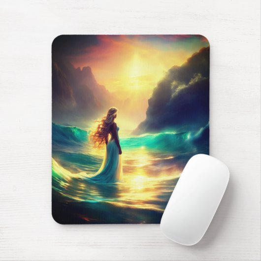 Mermaid Mousepad (Mit Mouse)