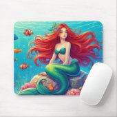 Mermaid Mousepad (Mit Mouse)