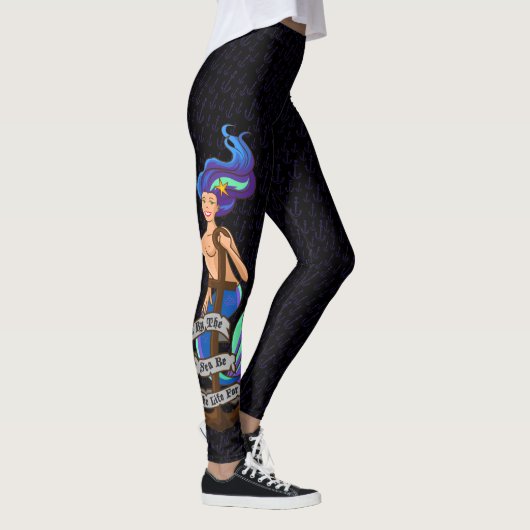 mermaid_msaquapurple_Leggings Leggings (Rechts)