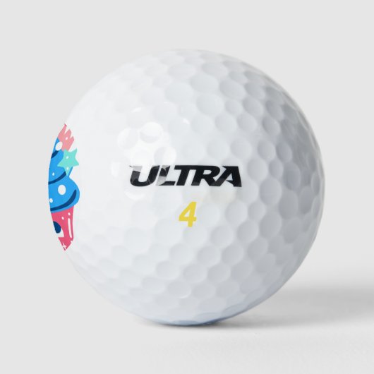 Mermaid Muffin Golfball (Logo)
