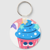 Mermaid Muffin Schlüsselanhänger (Vorderseite)
