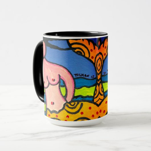 Mermaid Mug Tasse (Vorderseite Links)