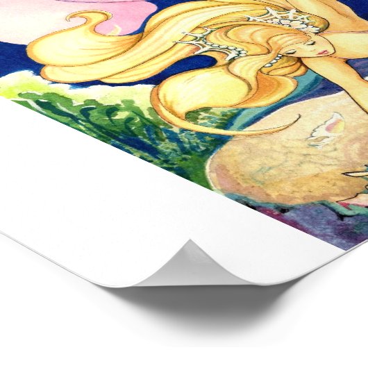 !Mermaid Muschel Hunter Poster (Ecke)