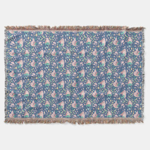 Mermaid Mutter Tochter Bonding Ocean Dark Version Decke