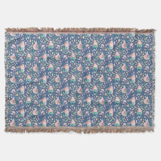 Mermaid Mutter Tochter Bonding Ocean Dark Version Decke
