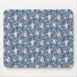 Mermaid Mutter Tochter Bonding Ocean Dark Version Mousepad