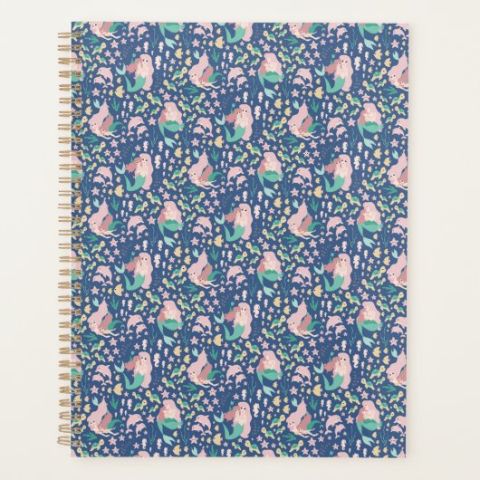 Mermaid Mutter Tochter Bonding Ocean Dark Version Planer (Vorderseite)