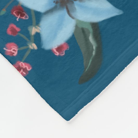 Mermaid Name Blanket Fleecedecke (Ecke)