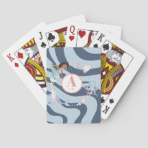 Mermaid Name Playing Cards