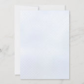 Mermaid Name the Baby Animal Game Cards Einladung (Rückseite)