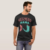 Mermaid Nana Fish Schwanz Kindersicherheit Match T-Shirt (Vorne ganz)