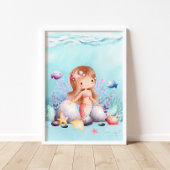 Mermaid Nausea Wall Art Poster