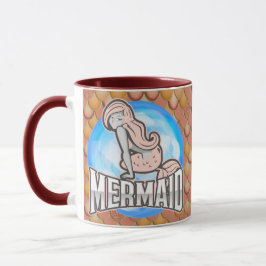Mermaid Niedlich PINK Tasse