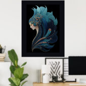 MERMAID NOIR #2 POSTER (Heimbüro)