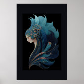 MERMAID NOIR #2 POSTER (Vorne)