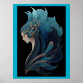 MERMAID NOIR #2 POSTER (Vorne)