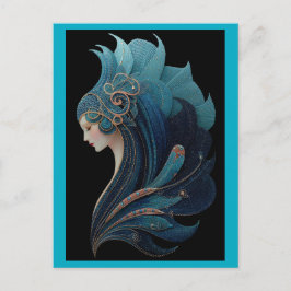 MERMAID NOIR #2 POSTKARTE