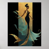 MERMAID NOIR SERIE #1  POSTER (Vorne)