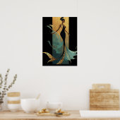MERMAID NOIR SERIE #1 POSTER (Küche)