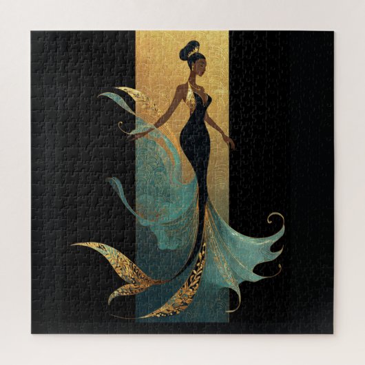 MERMAID NOIR SERIE #1 PUZZLE (Vertikal)