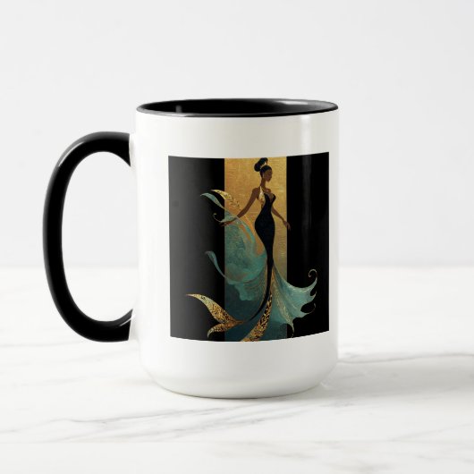 MERMAID NOIR SERIE #1 TASSE (Links)
