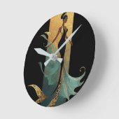 MERMAID NOIR SERIES #1  RUNDE WANDUHR (Winkel)