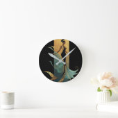 MERMAID NOIR SERIES #1  RUNDE WANDUHR (Zuhause)