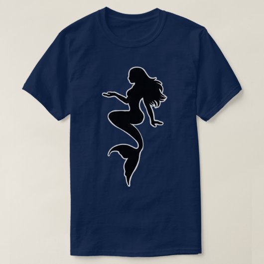 Mermaid Noir T-Shirt (Design vorne)