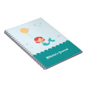 Mermaid Notebook Notizblock (Rechte Seite)