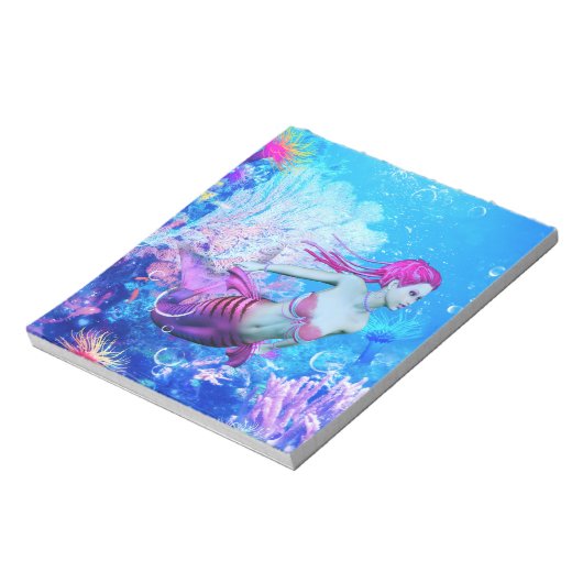 Mermaid Notizblock (Rotiert)