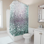 Mermaid Ocean Glitzer Glam #4 (Imitate Glitzer) #a Duschvorhang (Beispiel)