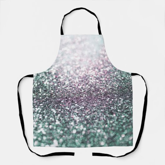 Mermaid Ocean Glitzer Glam #4 (Imitate Glitzer) #a Schürze (Vorderseite)