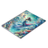 Mermaid Oceanic Dreams Aquatic Gift Notizblock (Linke Seite)