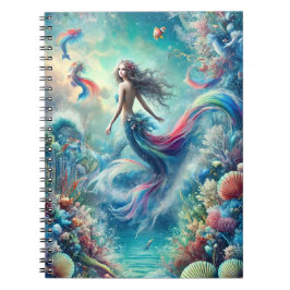 Mermaid Oceanic Dreams Aquatic Gift Notizblock