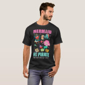 Mermaid oder Pirate Gender Reveal T-Shirt (Vorne ganz)