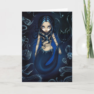 "Mermaid of the Deep" Grußkarte Karte
