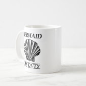 Mermaid Off Duty Kaffeetasse (Vorderseite Links)