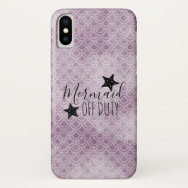 Mermaid Off Duty Lila Watercolor Phone Case