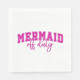 Mermaid Off Duty Serviette