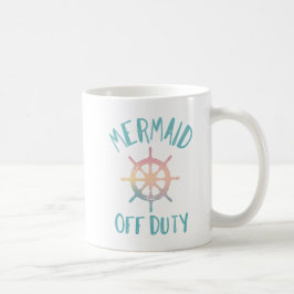 Mermaid Off Duty Tasse, Meerjungfrau-Tasse, Gesche Kaffeetasse