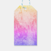 Mermaid Ombre Painting Rainbow Geschenkanhänger (Rückseite)