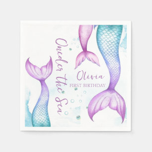 Mermaid Oneder Sea Mermaid Serviette