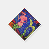 Mermaid Paper Napkin Serviette (Ecke)