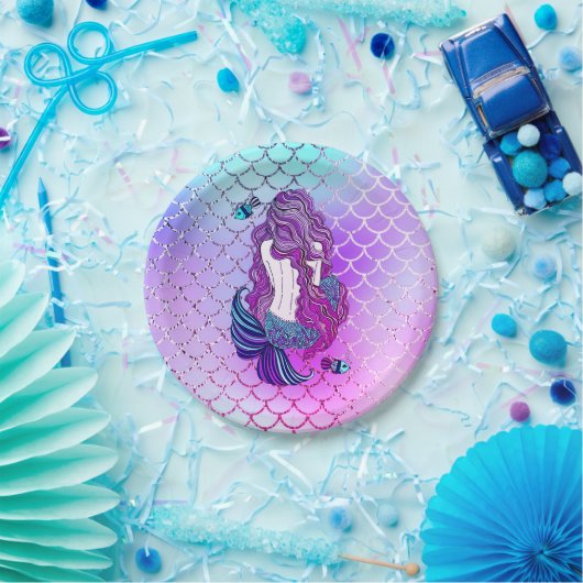 Mermaid Paper Party Teller (Party)